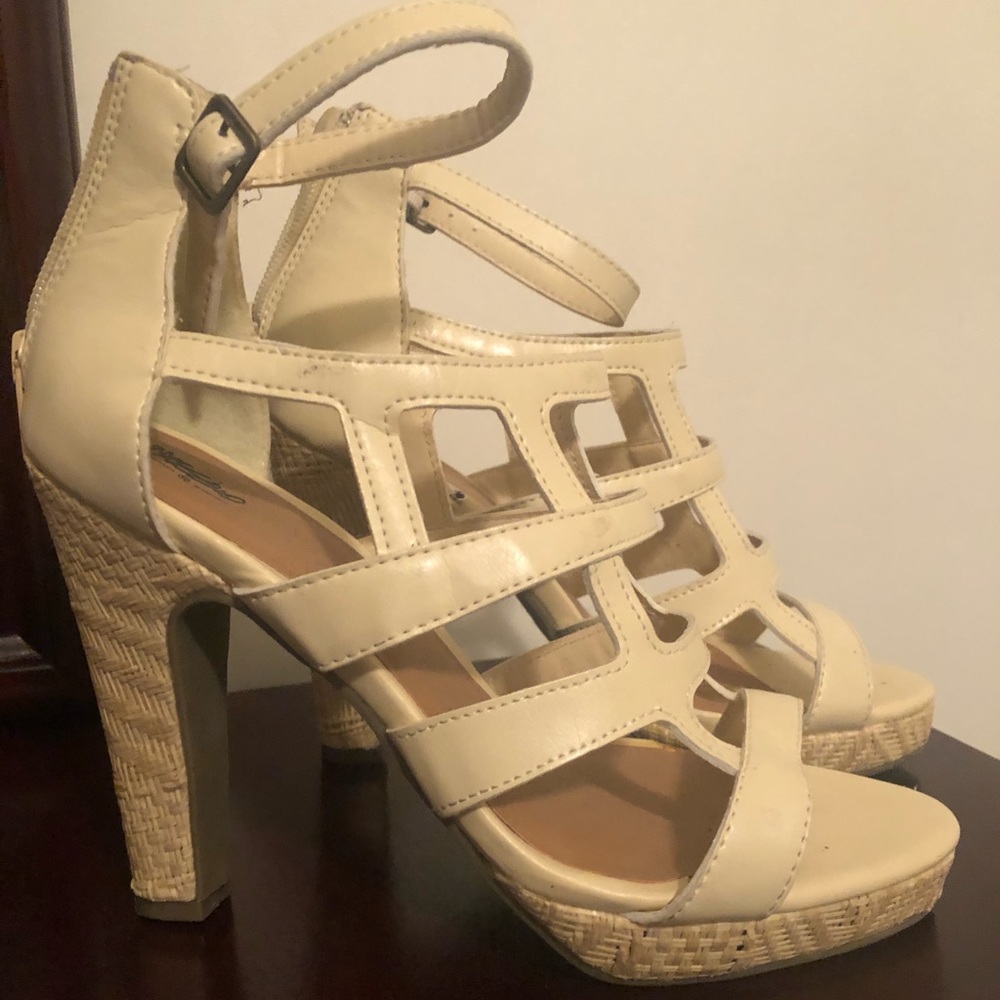 Mossimo Sandal with Wicker heel